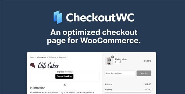 CheckoutWC 10.1.12 – Woocommerce Checkout Plugin