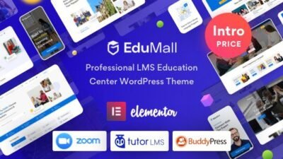 EduMall 4.4.0 – Professional LMS Education Center WordPress Theme