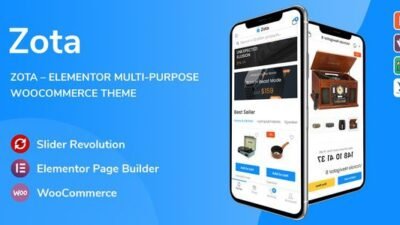 Zota 1.3.10 – Elementor Multi-Purpose WooCommerce Theme