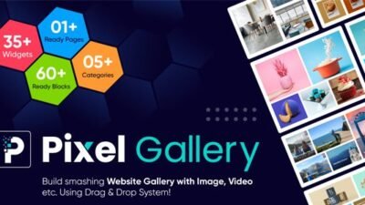 Pixel Gallery Pro 1.4.3 – Addons for Elementor Page Builder