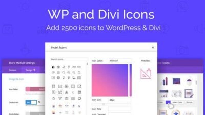 WP and Divi Icons Pro 2.0.9 – Icon Plugin for WordPress & Divi