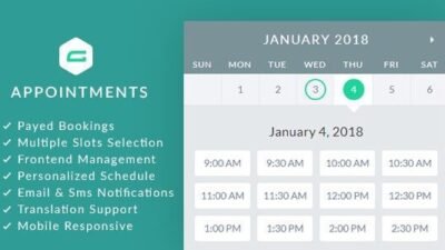 gAppointments 1.14.1 – Appointment booking Addon for Gravity Forms