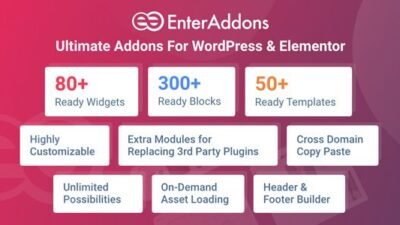 Enter Addons Pro 1.0.3 – Elementor Addons For WordPress