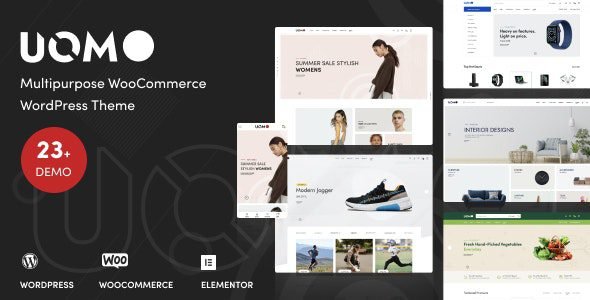 Uomo 2.0.30 – Multipurpose WooCommerce WordPress Theme