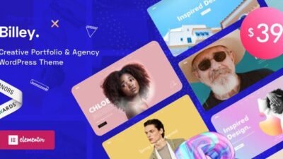 Billey 2.1.1 – Creative Portfolio & Agency Elementor WordPress Theme