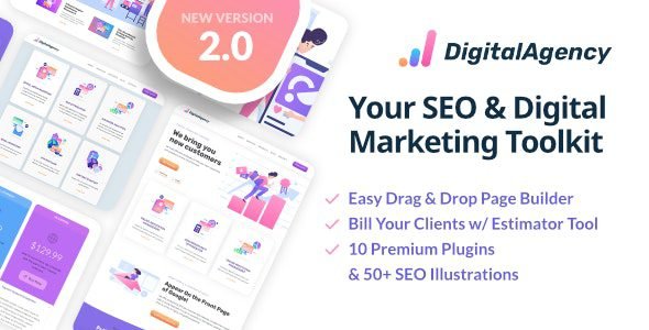 SEOWP 3.7.7 – SEO & Digital Marketing WordPress Theme