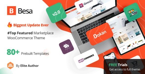 Besa 2.3.11 – Elementor Marketplace WooCommerce Theme