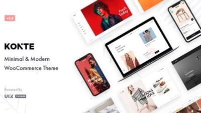 Konte 2.4.1 – Minimal & Modern WooCommerce WordPress Theme