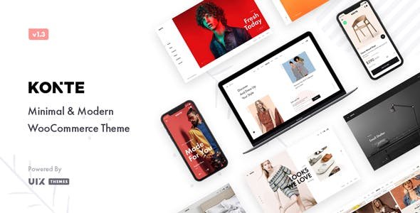 Konte 2.4.1 – Minimal & Modern WooCommerce WordPress Theme