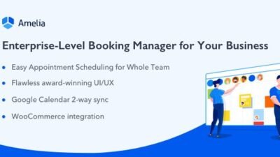 Amelia 8.3.2 – Enterprise-Level Appointment Booking WordPress Plugin