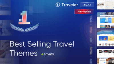 Traveler 3.2.2 – Travel Booking WordPress Theme