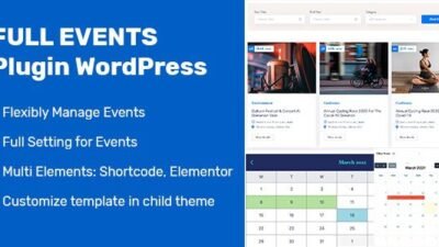 FullEvents 1.2.9 – Event Plugin WordPress