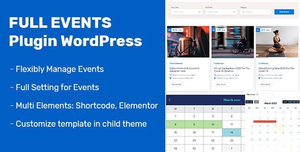 FullEvents 1.2.9 – Event Plugin WordPress