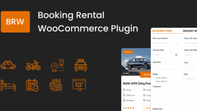 BRW 1.8.8 – Booking Rental Plugin WooCommerce
