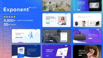 Exponent 1.3.0.9 – Modern Multi-Purpose Business WordPress theme