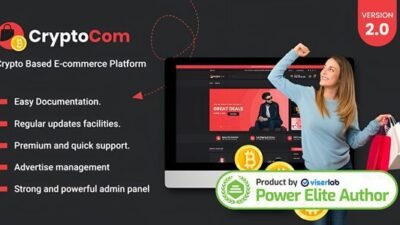 CryptoCom 2.0 – Crypto Based Ecommerce Shopping Platform