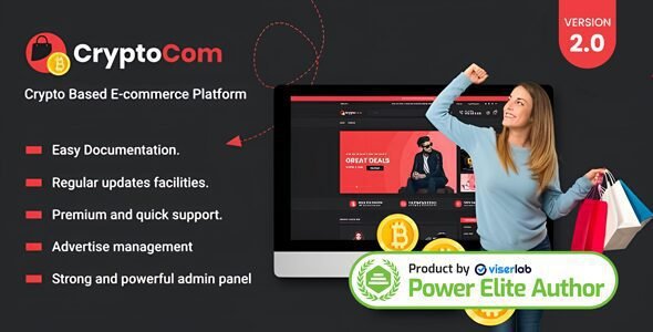 CryptoCom 2.0 – Crypto Based Ecommerce Shopping Platform