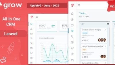Grow CRM 2.8 – Laravel Project Management