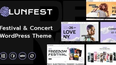 Lunfest 1.0.3 – Festival & Concert WordPress Theme