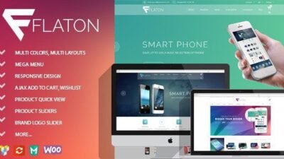 Flaton 1.6.7 – WooCommerce Responsive Digital Theme