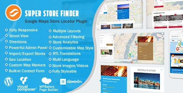 Super Store Finder for WordPress (Google Maps Store Locator) 7.6