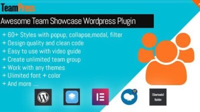 TeamPress 1.5.1 – Team Showcase Plugin