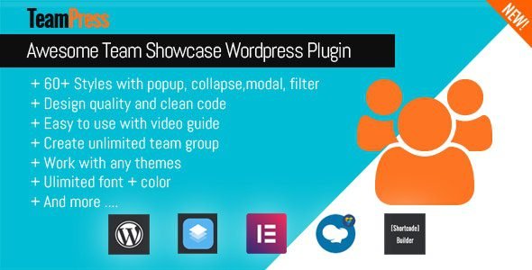 TeamPress 1.5.1 – Team Showcase Plugin