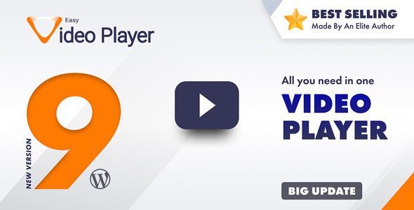 Easy Video Player WordPress Plugin 9.2