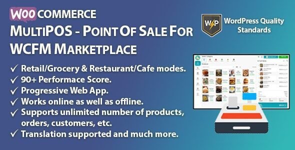 MultiPOS 2.2.0 – Point of Sale for WCFM Marketplace | MultiVendor POS System