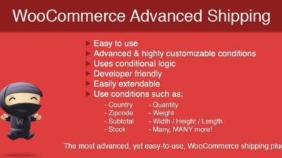 WooCommerce Advanced Shipping 1.1.2
