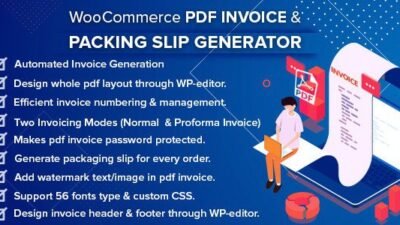 WooCommerce PDF Invoice & Packing Slip with Credit Note 2.4.0