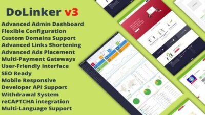 DoLinker 3.1.1 – Ultimate URL Shortener Platform (SaaS)