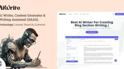 AiWrite 1.5.1 – AI Writer, Content Generator & Writing Assistant Tools(SAAS)
