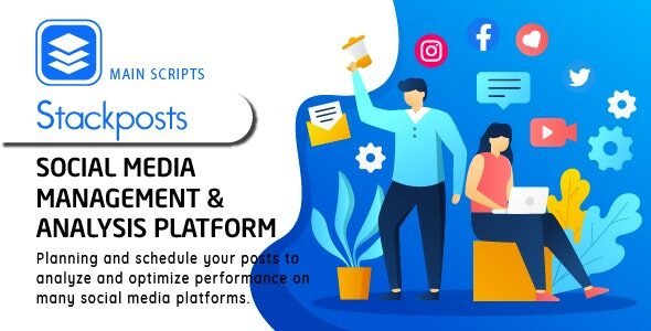 Stackposts 8.0.3 – Social Marketing Tool