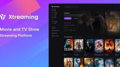 Xtreaming 1.0 – Movie and TV Show Streaming Platform