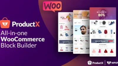 ProductX Pro 1.3.4 – WooCommerce Blocks Plugin