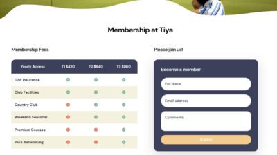 Tiya Golf Club Template