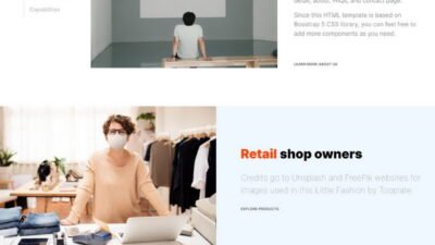 Little Fashion HTML Template
