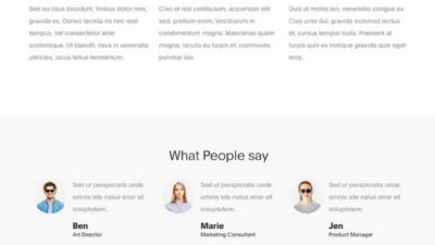 Ben Resume HTML Template