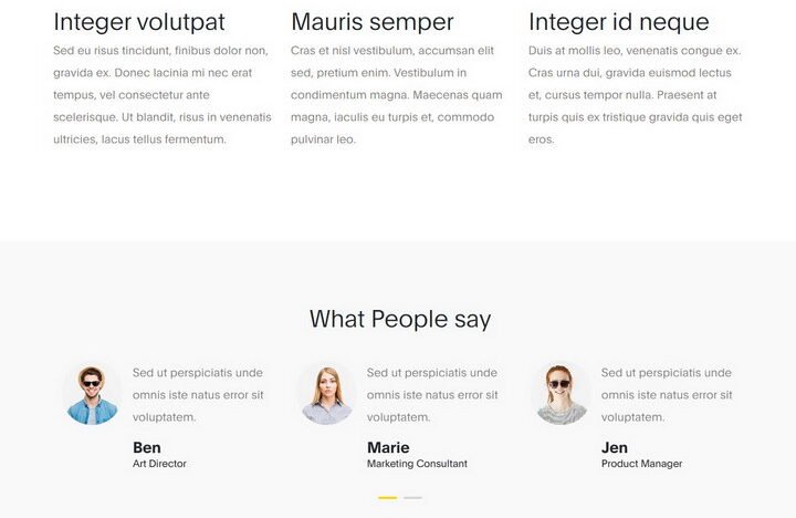 Ben Resume HTML Template