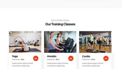 Gymso Fitness HTML Template