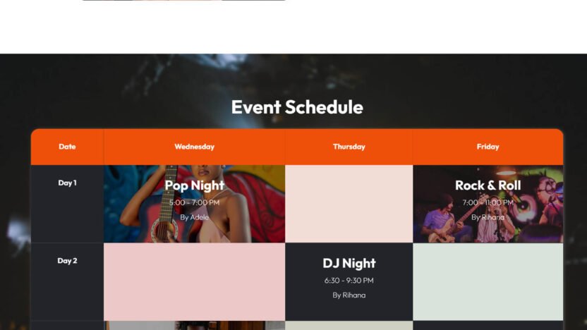 Festava Live Template