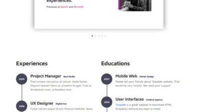 Marvel Portfolio HTML Template