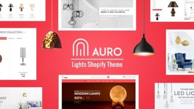 Auro Interior Lights Store Shopify Theme