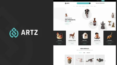 Artz Art Handmade Shop Shopify Theme