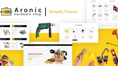 Aronic Hardware Store Handyman Shopify Theme