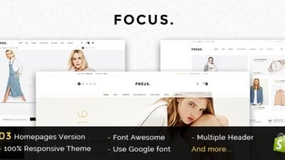 focus responsive shopify theme