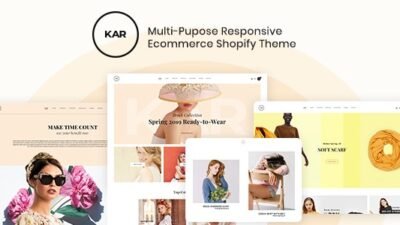 Karic Multiple and Purpose Creative Shopify Theme