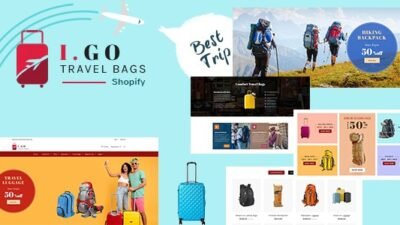Igo Travel Bag Shop Shopify Theme