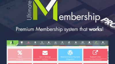 Ultimate Membership Pro Plugin Free Download